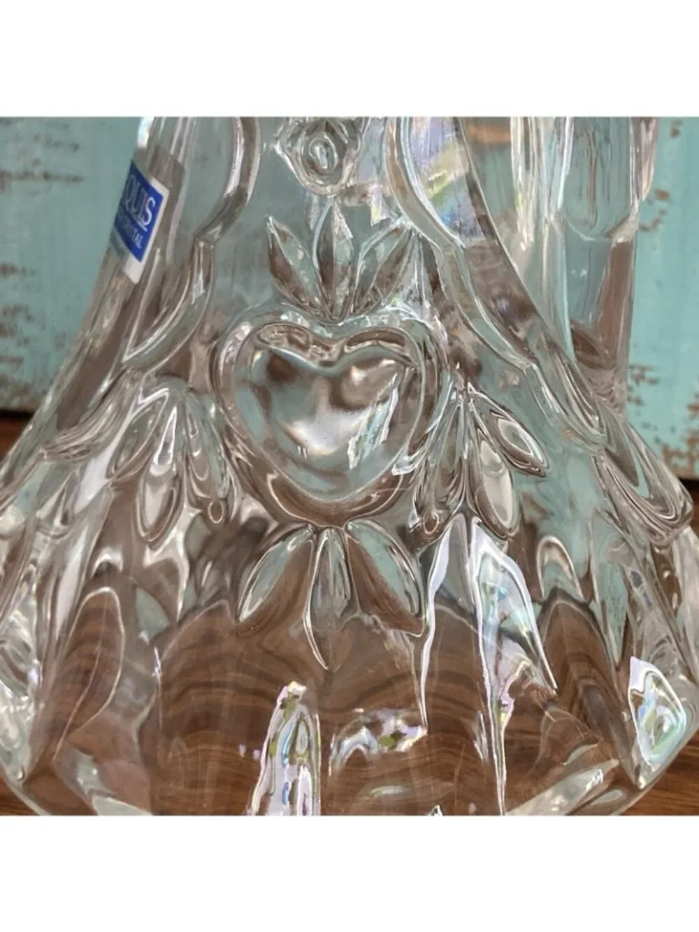 Waterford Crystal Bride and Groom Wedding Couple Figurine Cake Topper